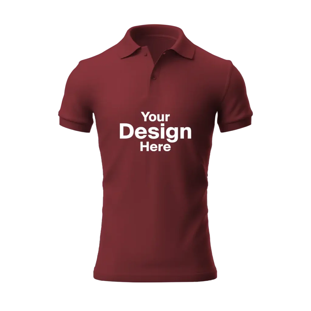 Polo-Man-Maroon