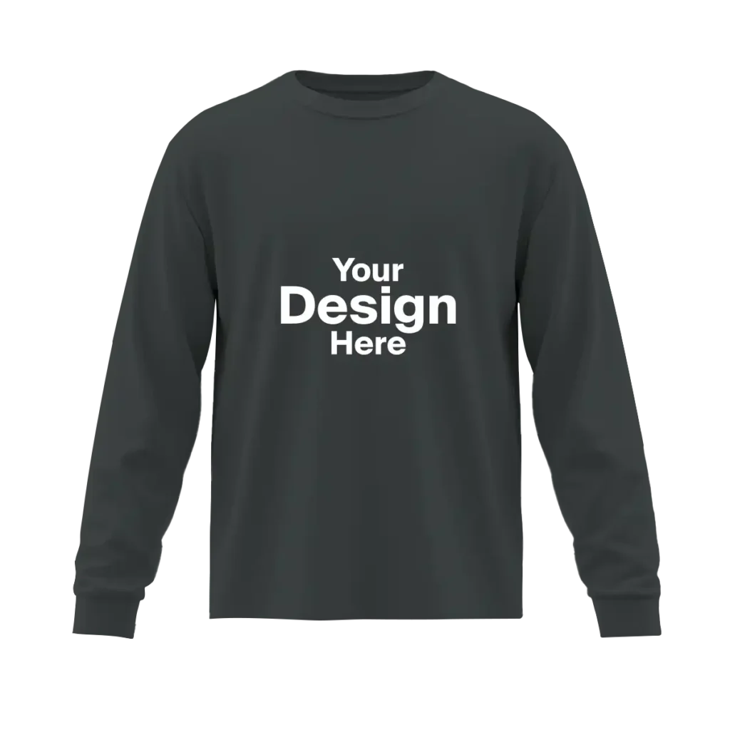 Long-Sleeve-100%-Cotton-Dark-Heather
