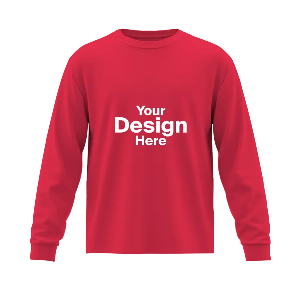 Long-Sleeve-100%-Cotton-Garnet