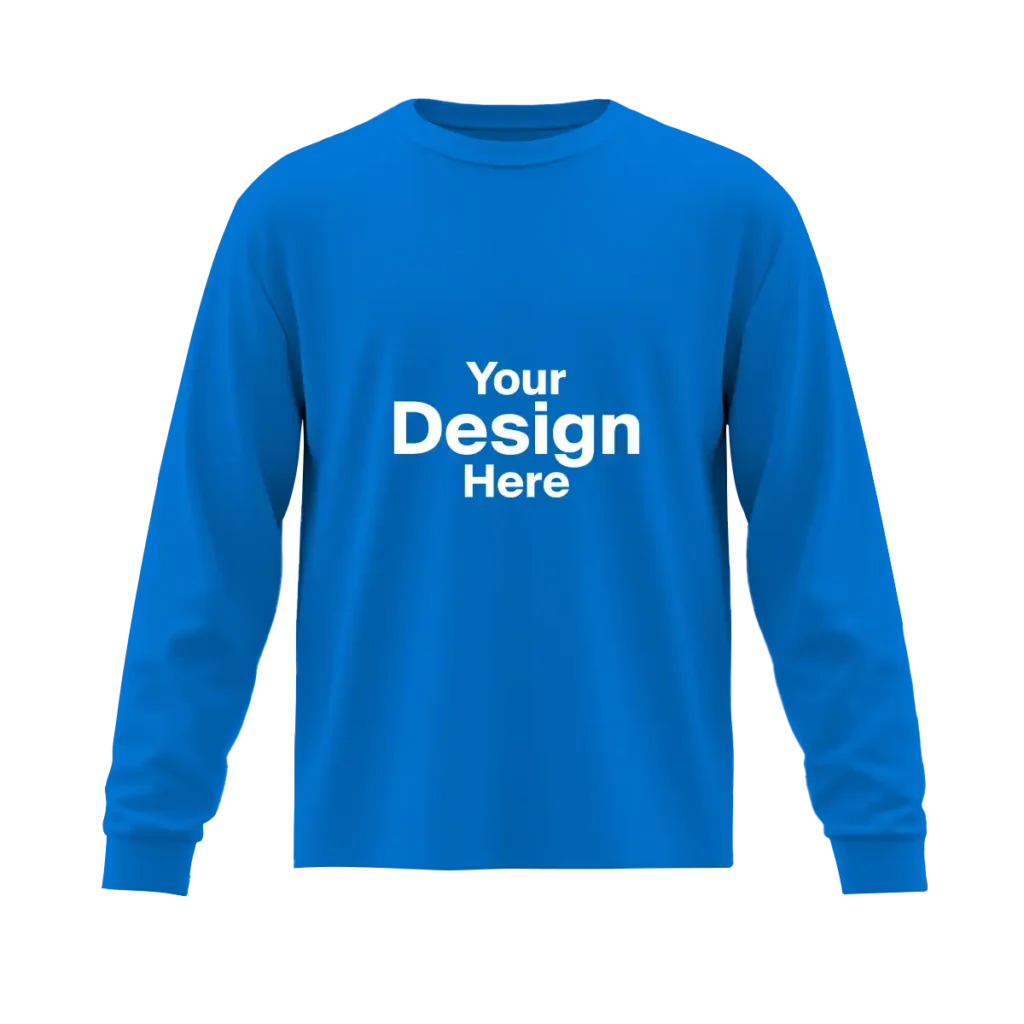 Long-Sleeve-100%-Cotton-Royal